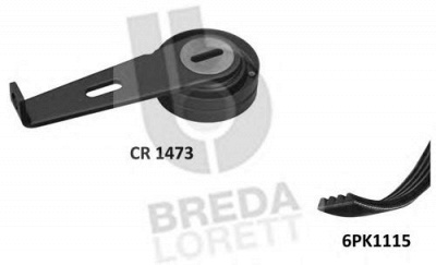 BREDA LORETT kca0002 -  Поликлиновой ременный комплект